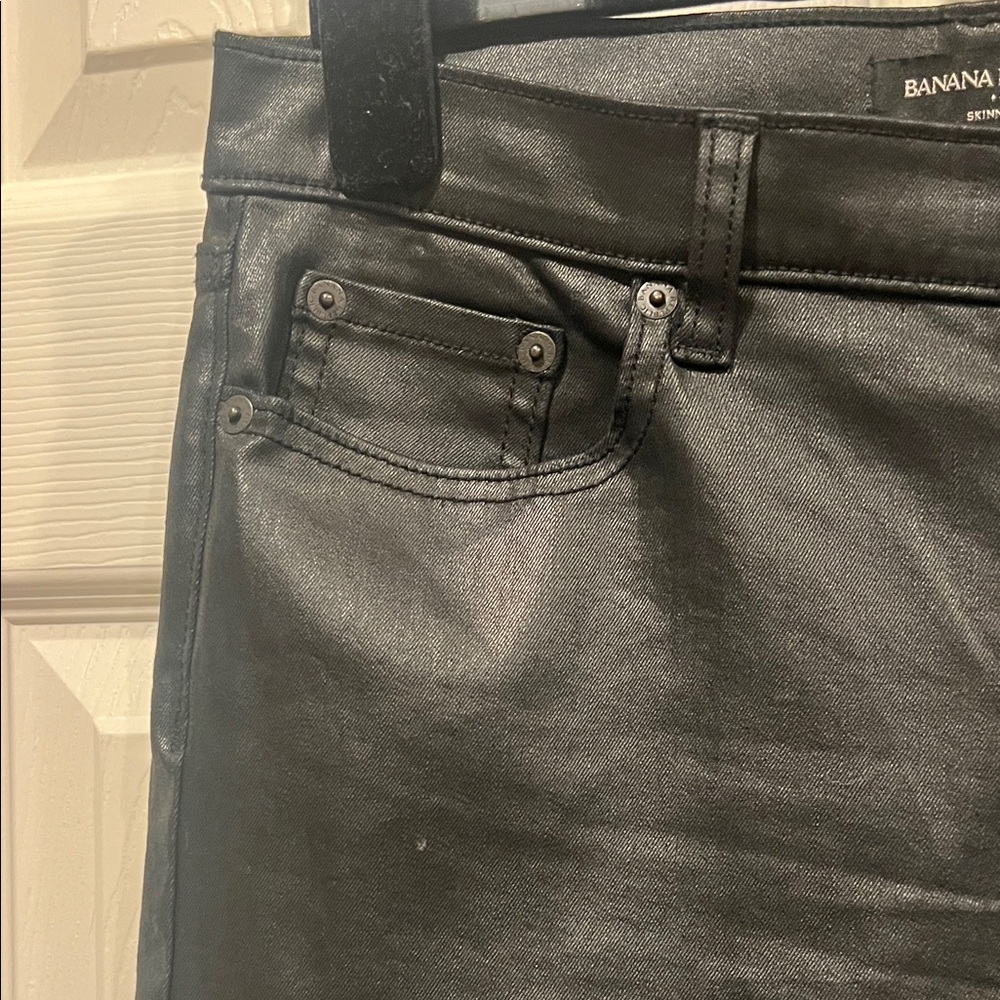 Banana Republic Black Skinny Fit Jeans - Picture 5 of 10